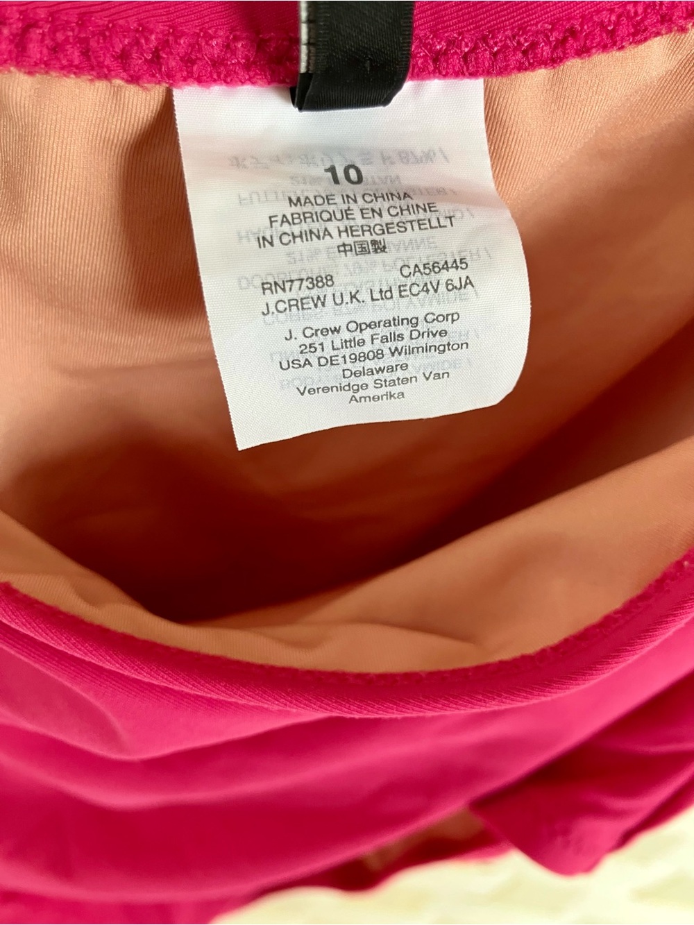 J. Crew Cut Out One-Piece Swimsuit - Picture 4 of 5